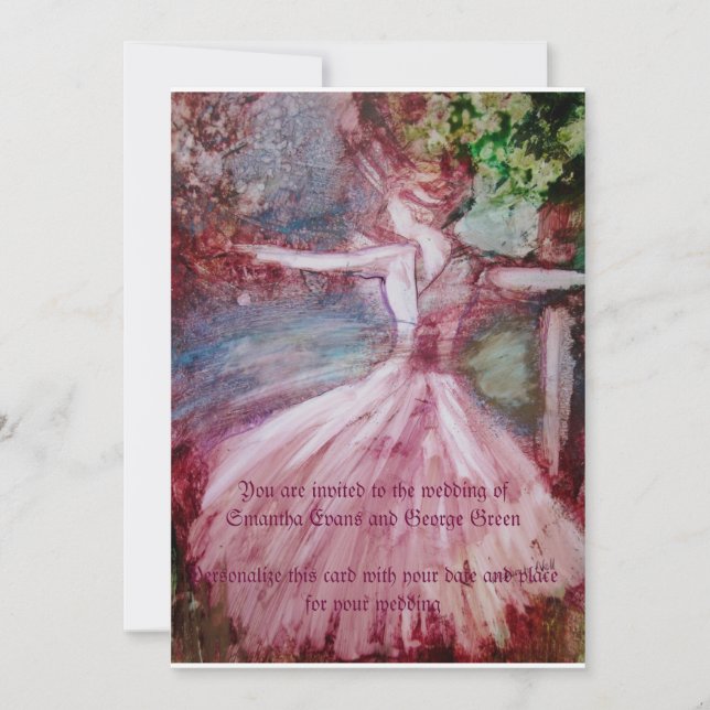 "Princess Bride" Wedding Invitation (Front)