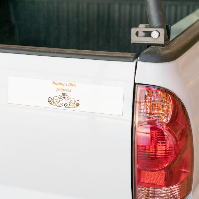 Princess      bumper sticker (On Truck)