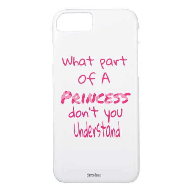 Princess Case-Mate iPhone Case (Back)