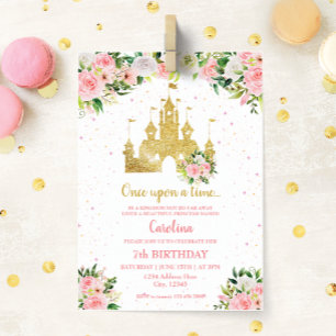 Princess Castle Birthday Invitation