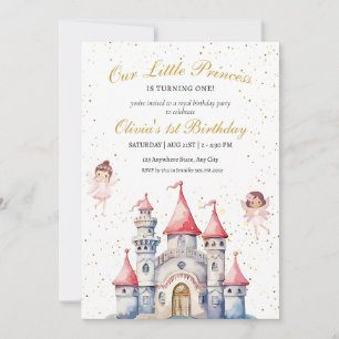 Princess Castle Fairytale 1st Birthday Royal Party