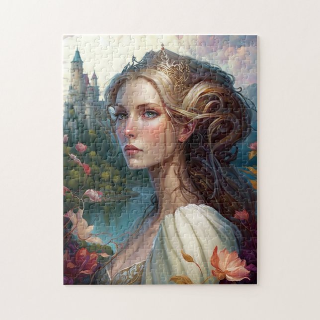 Princess Castle Fantasy Art Jigsaw Puzzle (Vertical)