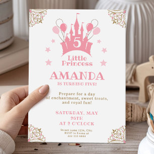 Princess Castle Magical Birthday Bash Invitation