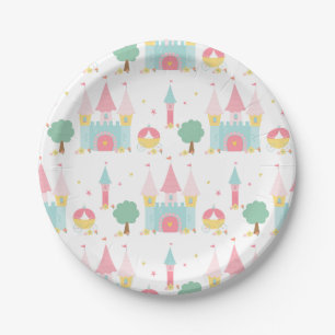 Princess Castle Paper Plate