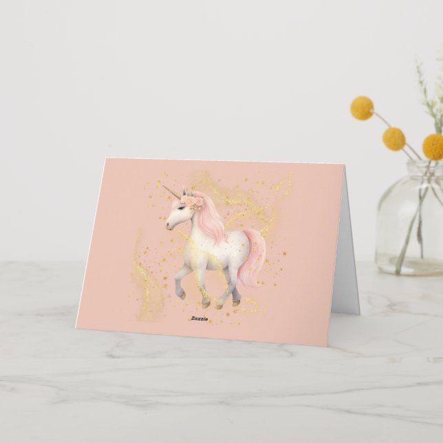 Princess Castle Thank You Card (Back)