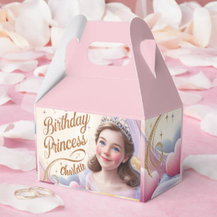 Princess Celebration Happy Birthday Favour Box