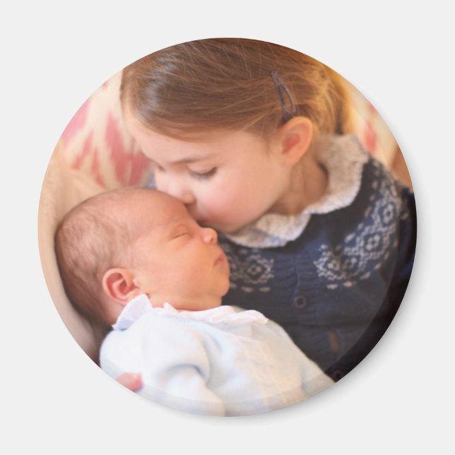 Princess Charlotte and Prince Louis Magnet (Front)