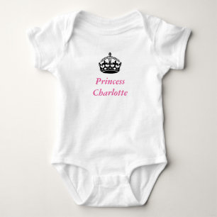 Princess Charlotte baby bodysuit