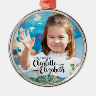 Princess Charlotte Elizabeth 7th Metal Ornament