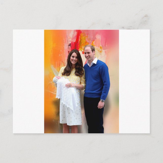 Princess Charlotte Elizabeth Diana Postcard (Front)