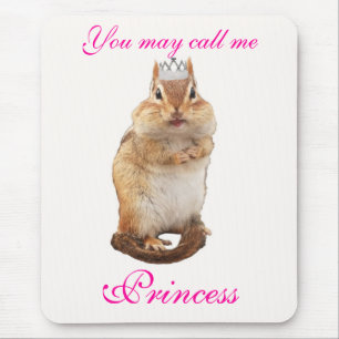 Princess Chipmunk Mouse Mat
