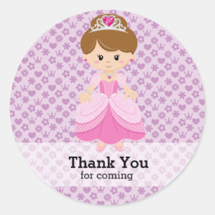 Princess Classic Round Sticker