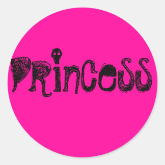 Princess Classic Round Sticker