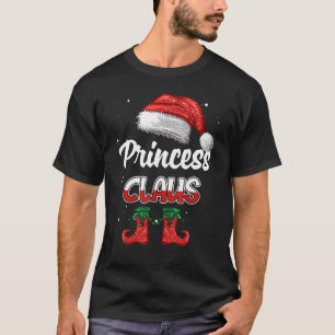 Princess Claus Christmas Pajama Family Matching Xm T-Shirt
