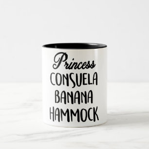 Princess Consuela Banana Hammock Two-Tone Coffee Mug