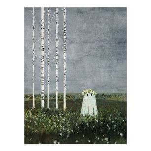 Princess Cottongrass Poster