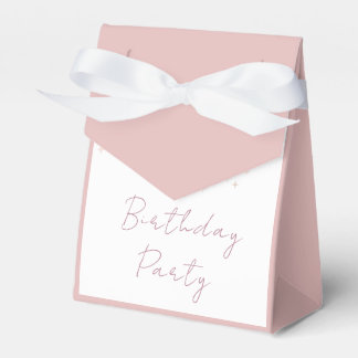 Princess Crown Birthday Party Favour Box