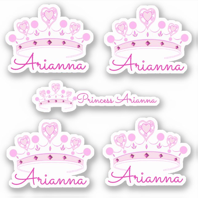 Princess Crown Personalised (Front)