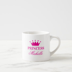 Princess Crown Personalised Espresso Mug