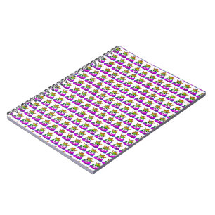Princess Crown Rainbow Emoji Poop Notebook