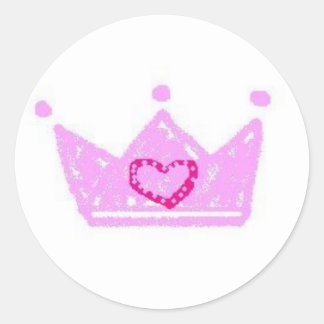 princess crown sticker
