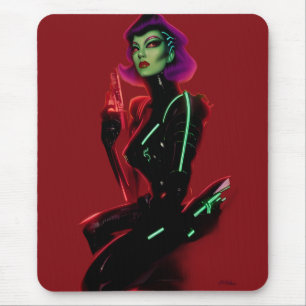Princess Cybrella at the Cyberpunk Ball Mouse Mat