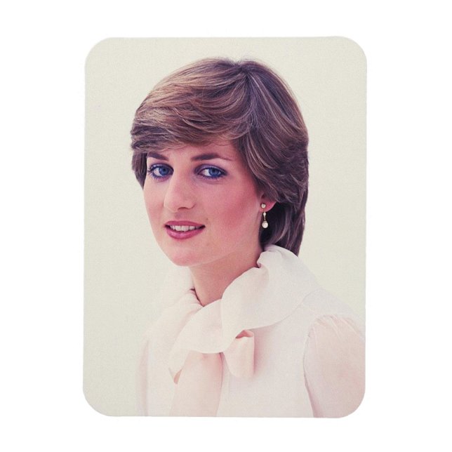 Princess Diana 1980 Magnet (Vertical)
