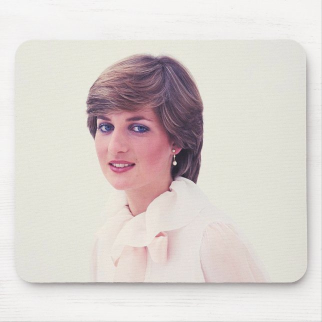 Princess Diana 1980 Mouse Mat (Front)
