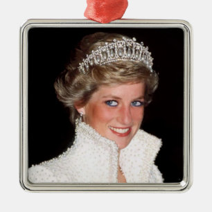 Princess Diana 1989 Metal Tree Decoration
