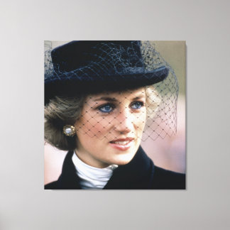 Princess Diana France 1988 Canvas Print