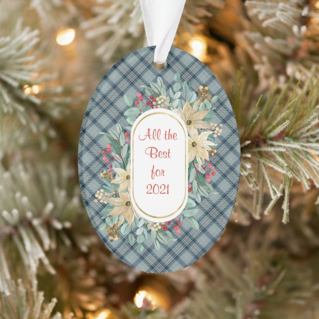 Princess Diana Memorial  Original Scottish Tartan Ornament (Tree)