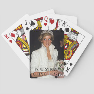 PRINCESS DIANA Queen of Hearts Playing Cards