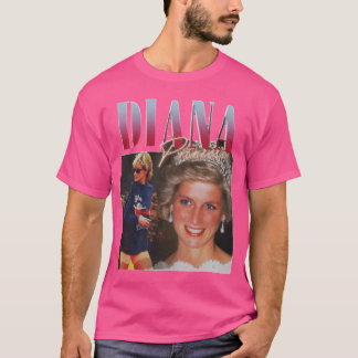 PRINCESS DIANA Rap Hip Hop Princess Diana 90s Retr T-Shirt