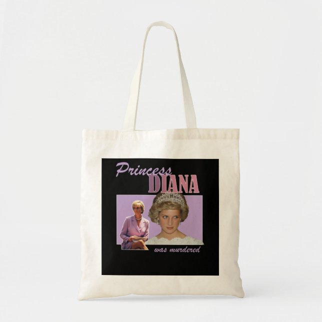 Princess Diana was Murdered  Tote Bag (Front)