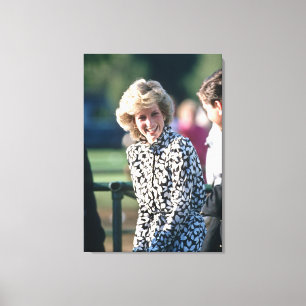 Princess Diana Windsor 1985 Canvas Print