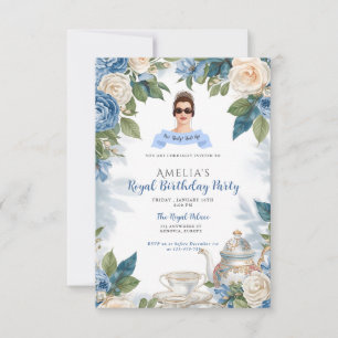 Princess Diaries 30th Birthday milenial Invitation