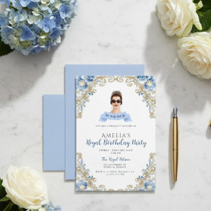 Princess Diaries 30th Birthday milenial Invitation