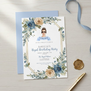 Princess Diaries 30th Birthday milenial Invitation
