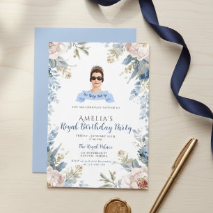 Princess Diaries 30th Birthday milenial Invitation