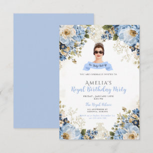 Princess Diaries 30th Birthday milenial Invitation