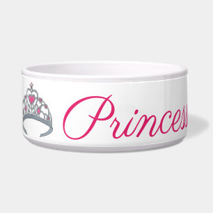 Princess Dog Pink Silver Tiara Royalty Queen Crown