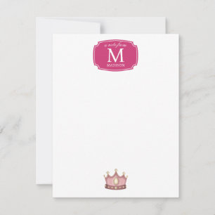 Princess Dresses Fairytale Little Girl Kids Card
