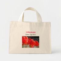 Princess Easter Egg Hunt bags Pink Red Tulips