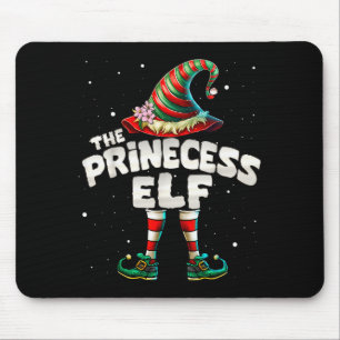 Princess Elf Family Matching Group Christmas Girls Mouse Mat