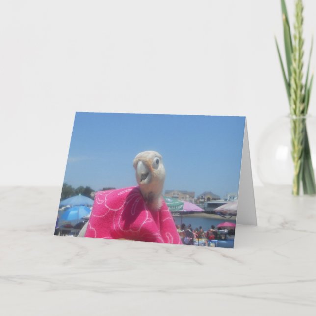 Princess Ella Beach note card (Front)