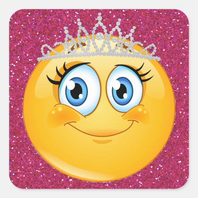 Princess Face Sticker - SRF (Front)