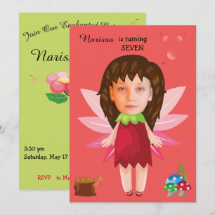 Princess Fairy Tale Birthday Invitation
