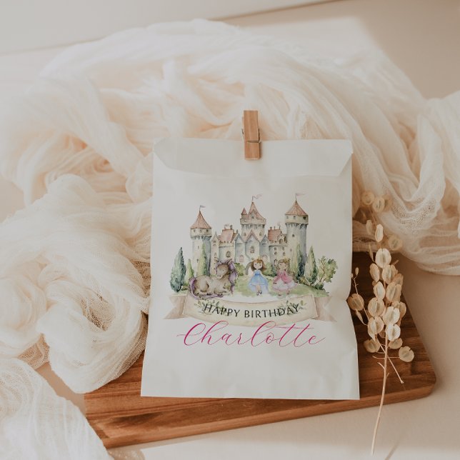 Princess Fairy Tale Birthday Party Favour Bags (Creator Uploaded)