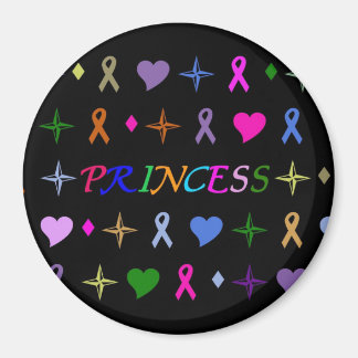 Princess Fashion Magnet Black