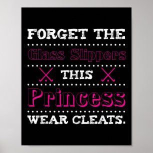 Princess Field Hockey Gift Field Hockey Player Gif Poster
